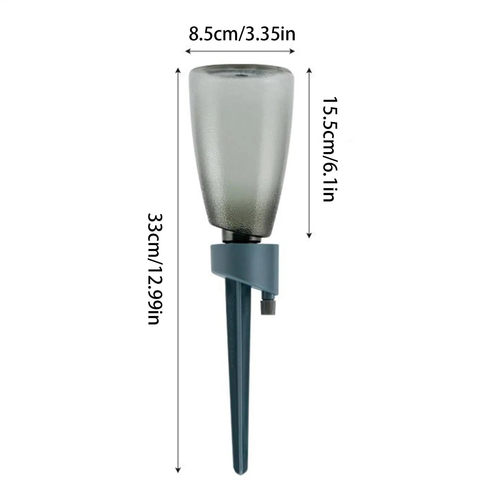 6-Pack Self-Watering Drip Irrigation Spikes | Auto Plant Feeder Drip Irrigation Spikes Zpaxo