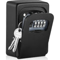 Ultra-secure Flip-top Key Safe Wall-mounted Metal Plastic Storage Box