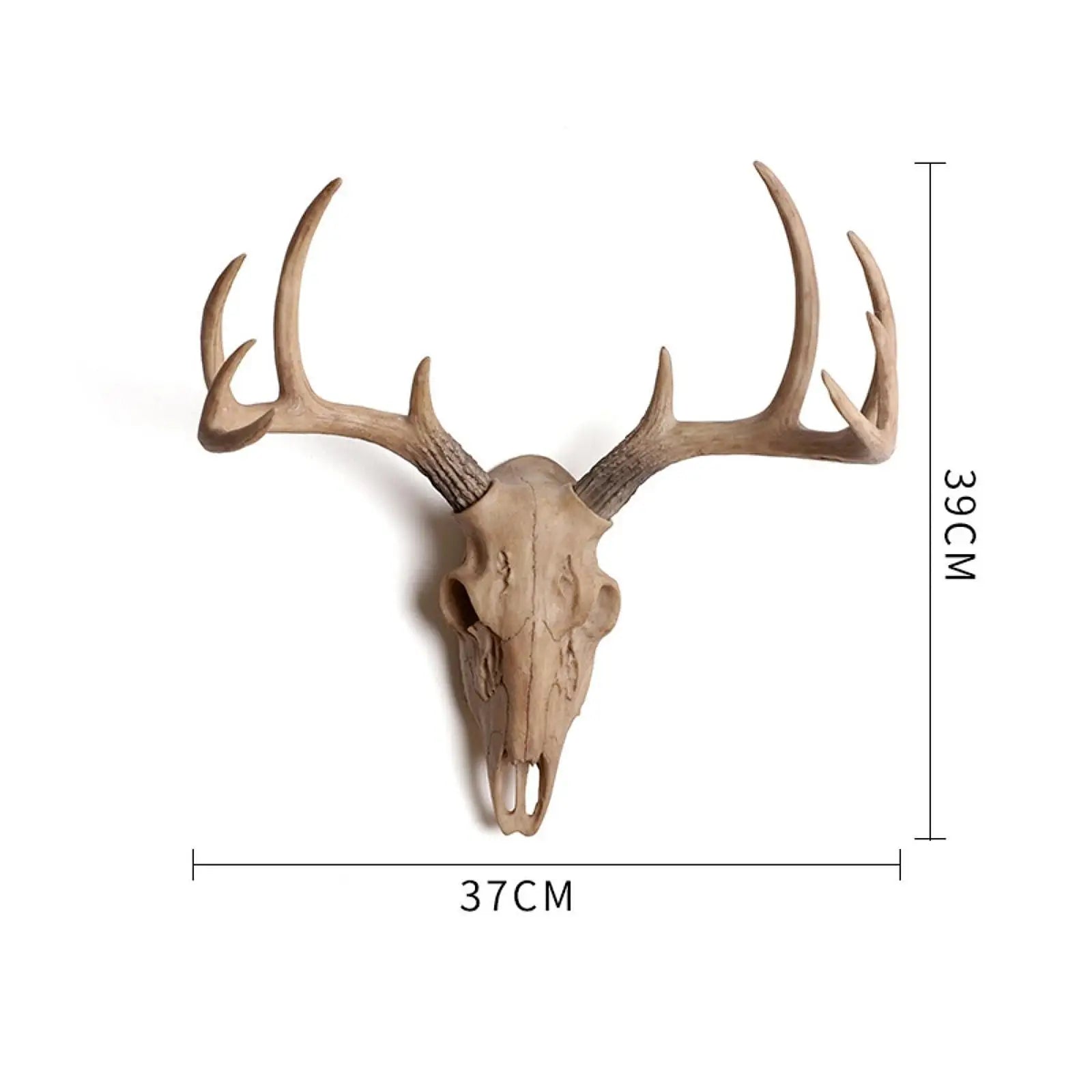 3D Sheep Skull Wall Sculpture – Vintage Resin Animal Wall Decor Wall Sculpture Zpaxo