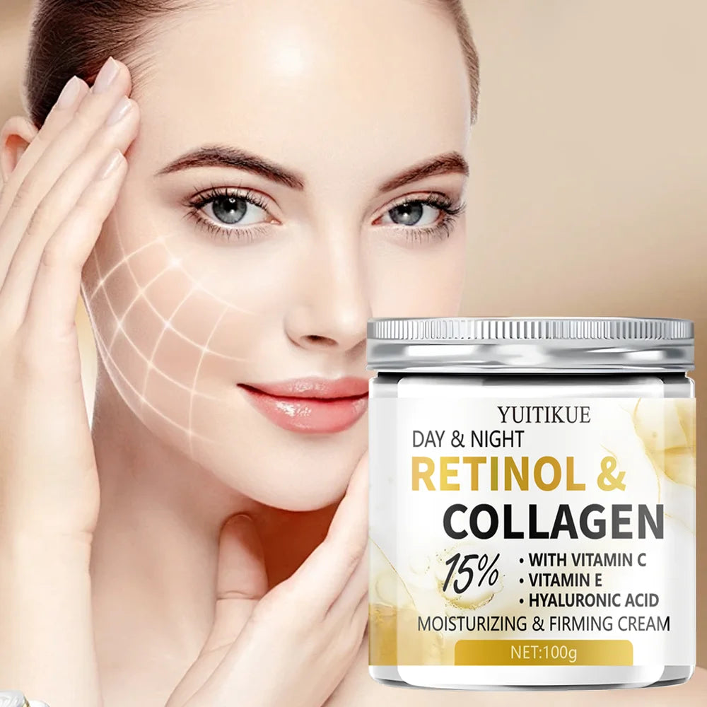 DAY & NIGHT Firming Cream – 15% Retinol, Collagen & Vitamin C Anti-Aging Face Cream Zpaxo Default Title