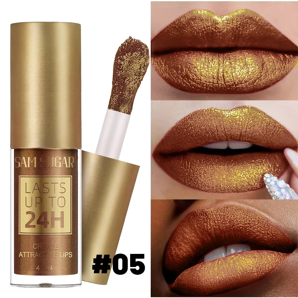 Shiny Delicate Lip Gloss Long-lasting Not Easily Smudged Naturally