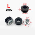 Motorcycle Rubber Grommet Bolt Kit – 5 Sets | Fairing Cushion