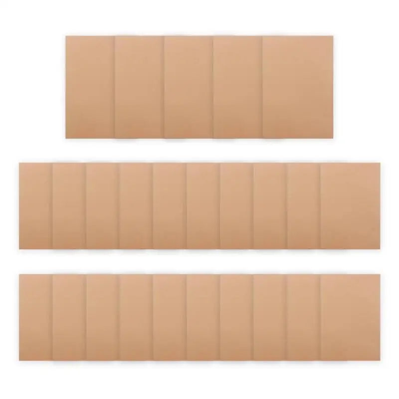 652F Lasers Engraving Cardstock Sheets 25pcs Tear Resistant For Ornaments Crafts Zpaxo Kraft paper CN