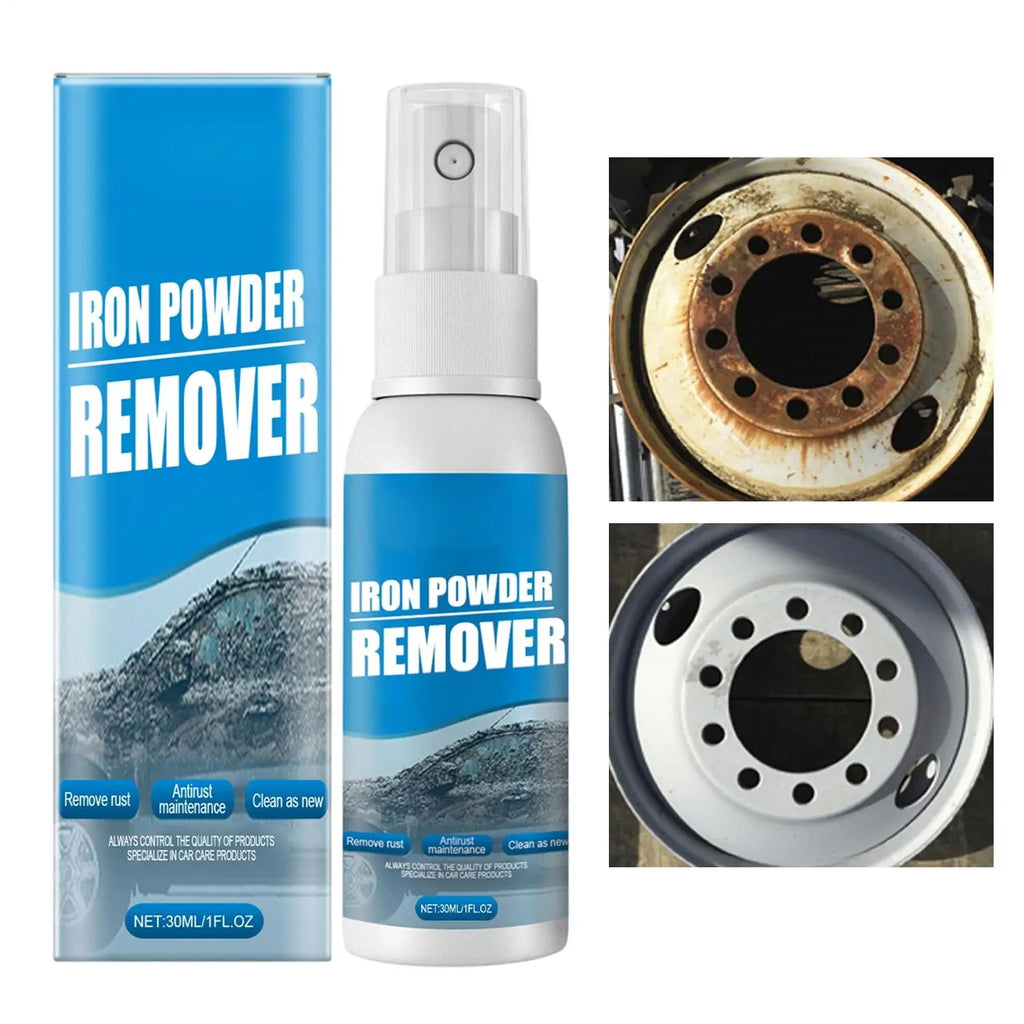 Car Rust Remover Fast Acting Iron Fallout Spray Metal Wheel Paint
