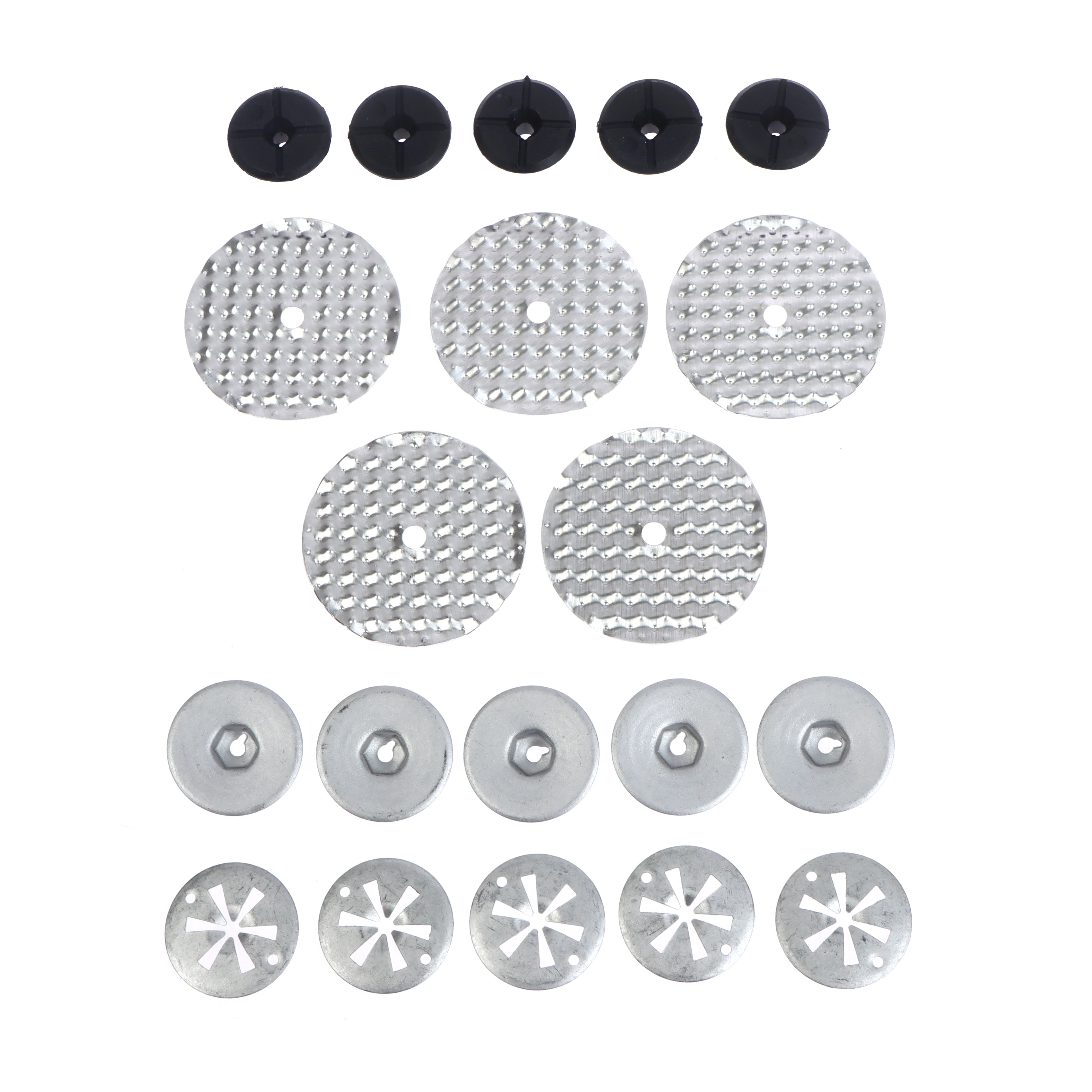 Heat Shield Repair Plate & Washer Set for Cars – 10/15 Pcs