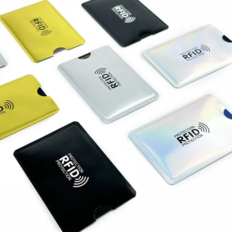 Anti-scan RFID Card Sleeves NFC Signal Blocking Wallet Reader Lock Zpaxo