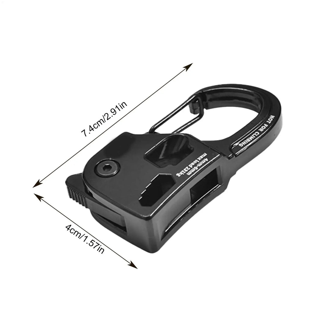 Parachute Cord Tensioner Aluminum Alloy Outdoor Tightener Lightweight