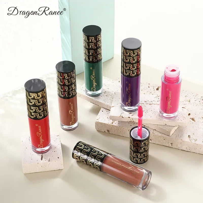 Ryukin Matte Liquid Lipstick Makeup Lip Glaze Moisturizing Waterproof Zpaxo