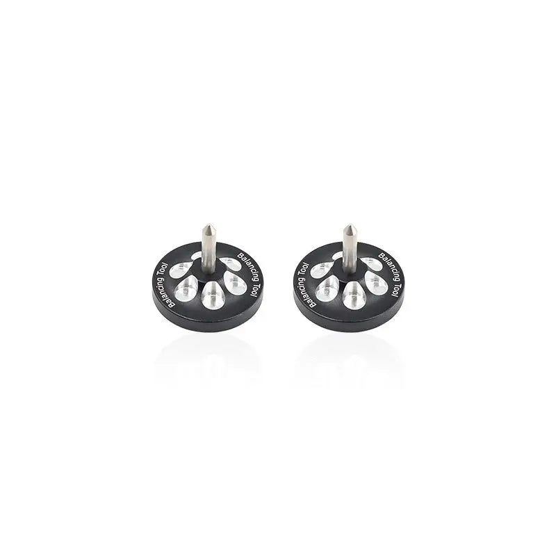 Metal Chassis Balancing Tools Replacement Upgrade Parts 1 10 RC Car Zpaxo black