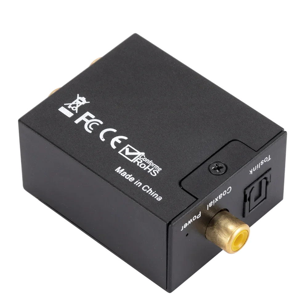 Bluetooth-compatible Optical Fiber Toslink Coaxial Signal RCA R L Zpaxo