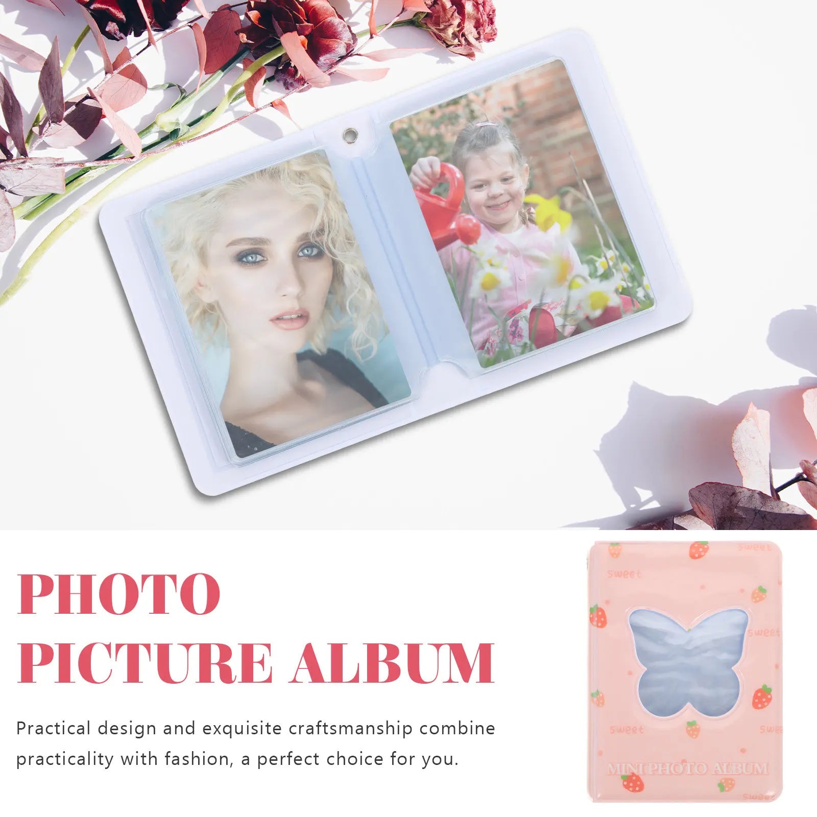Mini Photo Album Romantic Couple Collector DIY Wedding Graduation