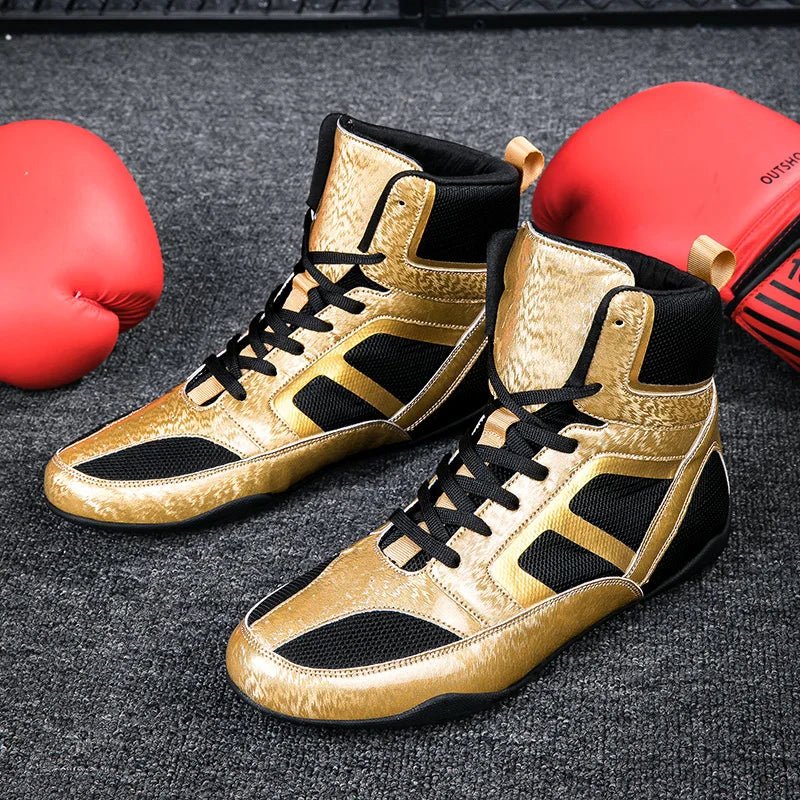 Lexsan Training Wrestling Shoes Men Female Fitness Boxing Mesh Zpaxo 23-2 2 38