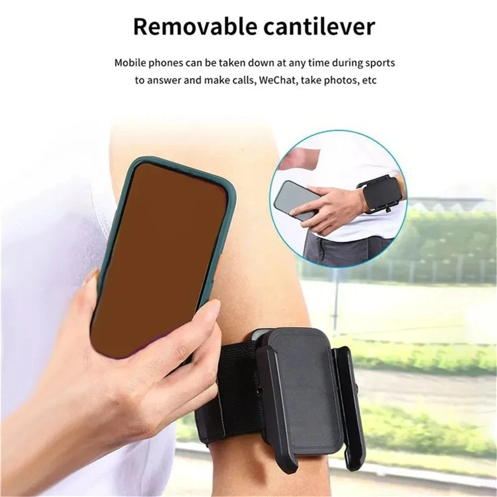 Universal 360 Rotation Multi-function Phone Holder Car Wristband
