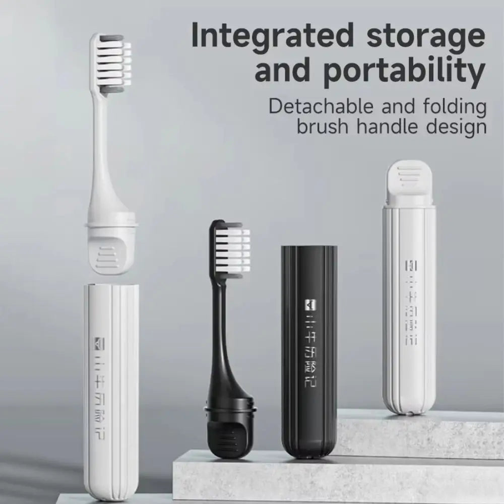 Foldable Travel Toothbrush Portable Soft Bristle Small Dental Brush Zpaxo