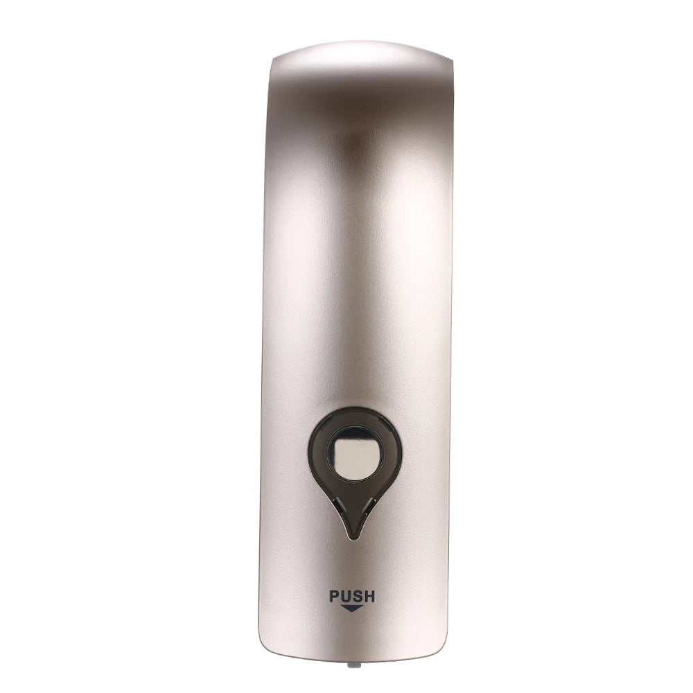 300ml New Liquid Dispenser No Drilling Wall Mounted Single-Head Manual Soap Dispenser Bathroom Shower Gel Liquid Shampoo Holder Zpaxo Champagne Gold