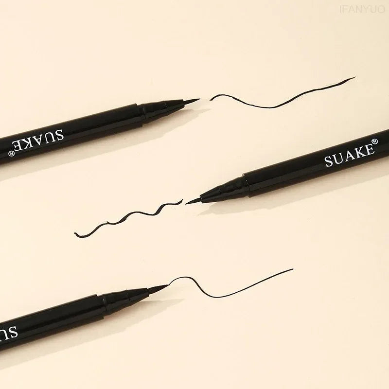 Quick-dry Eyeliner Pencil Makeup Long Lasting Smooth Matte Eye Liner Waterproof Anti-Smudge Liquid Eyeliner Pen Eyes Cosmetics Zpaxo