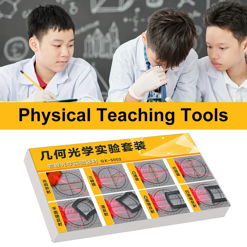 3-1sets Lens Imaging Equipment Tools Physical Teaching Tools Teaching Aids Geometric Optics Experimental Set Learning Kits Zpaxo