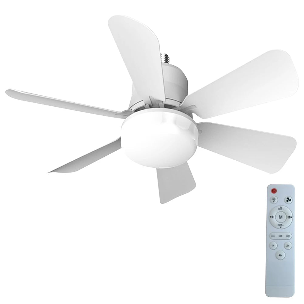 Ceiling Fan Light Remote Modern Kitchen Bedroom Basement Dining Zpaxo with Remote