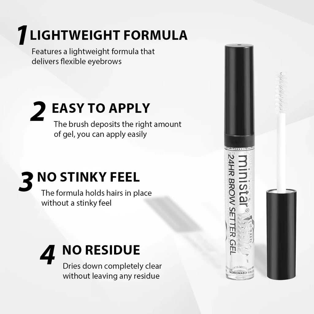 24-hour Durable Eyebrow Gel Waterproof Sweat Proof Creating Natural
