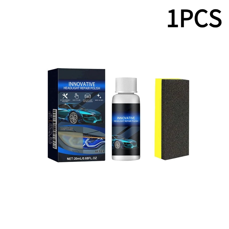 Car Headlight Polish & Scratch Remover Restoration Kit Headlight Restoration Kit Zpaxo 1PCS