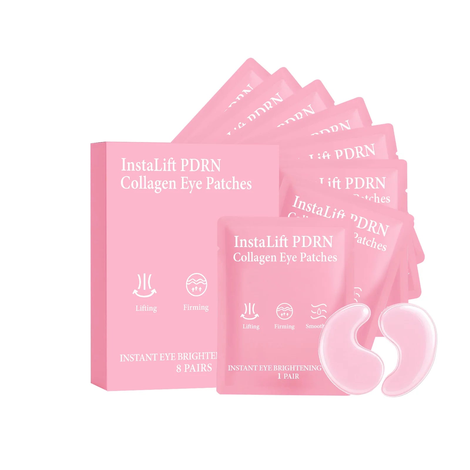 PDRN Collagen Eye Patches – Dark Circles, Bags & Wrinkles Eye Patches Mask Zpaxo