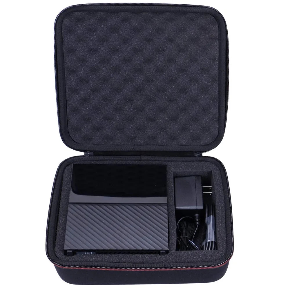 Desktop External Hard Drive Travel Protective Carrying Storage Bag Zpaxo black