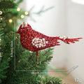 Glitter Bird Clip-On Christmas Ornament | Sparkling Tree Decor