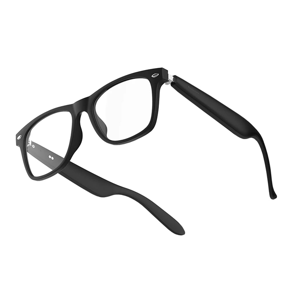 AI Intelligent Translation Glasses Sports Driving Sunglasses Support Zpaxo Black