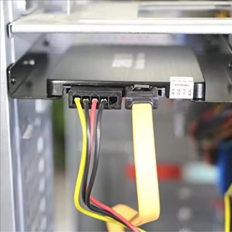 2 5-Inch SSD HDD 3 Metal Mounting Adapter Bracket Base Screw Hard Chas Zpaxo