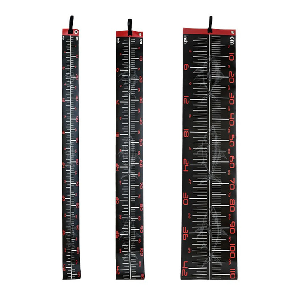 Portable Carp Fishing Measuring Scale Dual Fish Measure Ruler