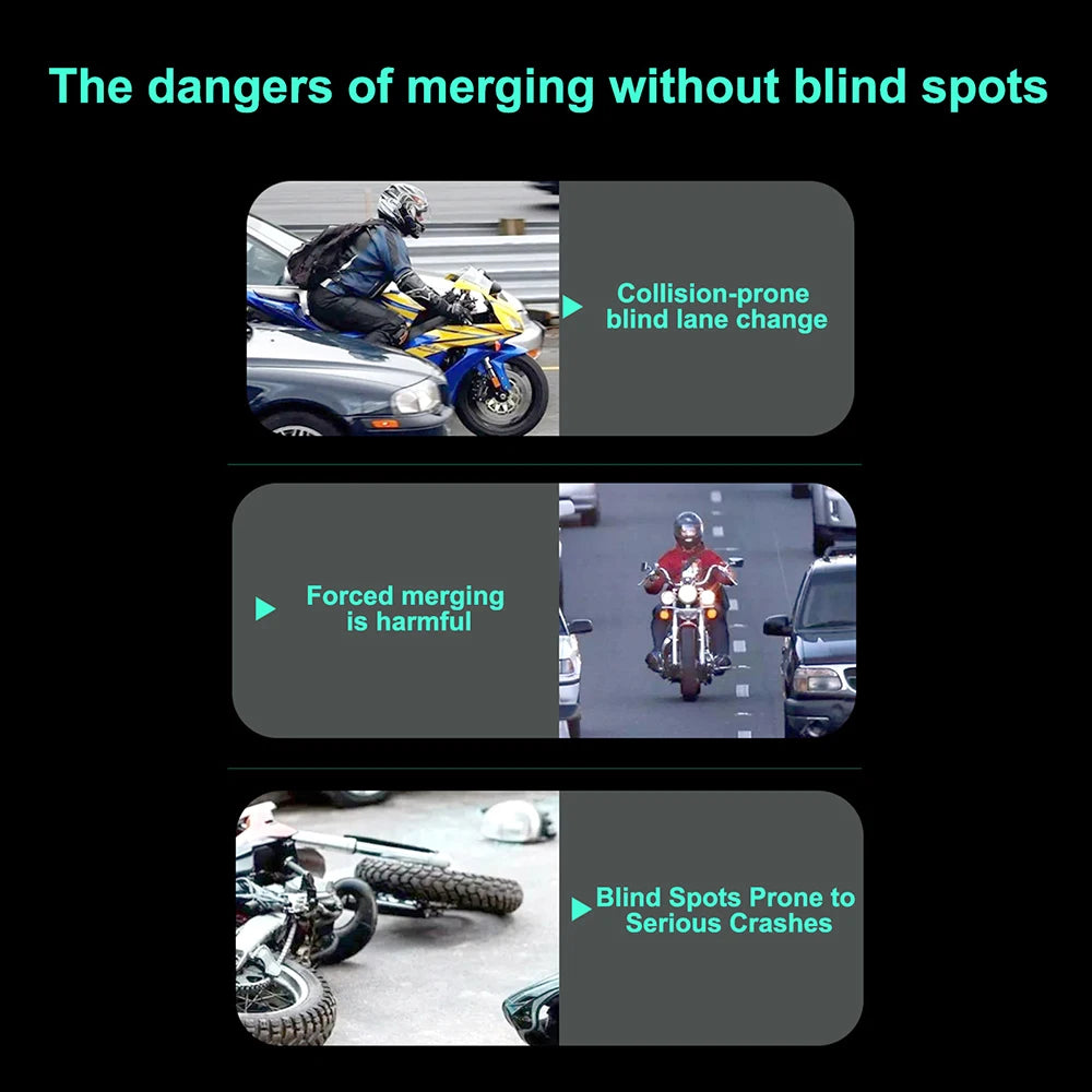 Motorcycle BSD 77Ghz 60Ghz Millimeter Wave Radar Blind Spot Detection