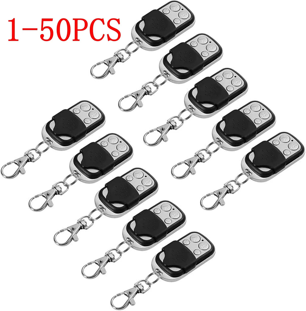 1-50PCS Smart Copy Duplicator 433mhz Remote Control 4 Button Electric Garage Door Gate Remote Cloning 433.92 MHz Transmitter Zpaxo