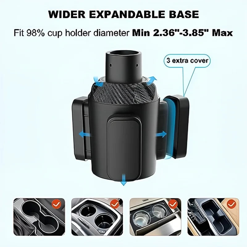 All Purpose Cup Holder Expander Car Organizer Adapters Holders