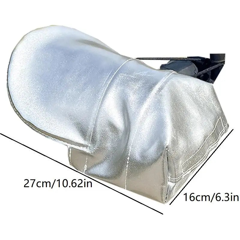 Silver-Coated Handlebar Gloves – UV & Waterproof Summer Riding