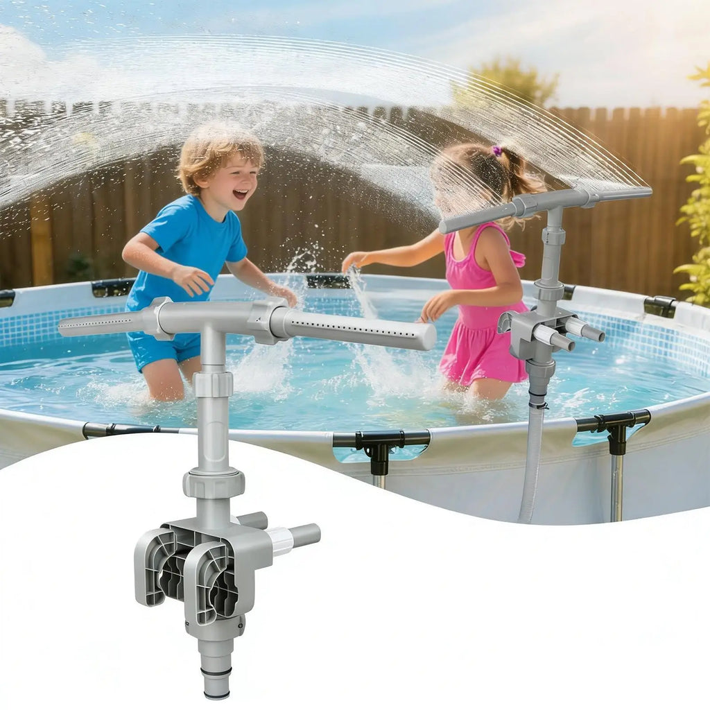 Pool Fountain High-Pressure Spa Chiller Spray Pool Water Spray Fountain for Yard Backyard Garden Park Lawn Patio Deck Terrace Zpaxo