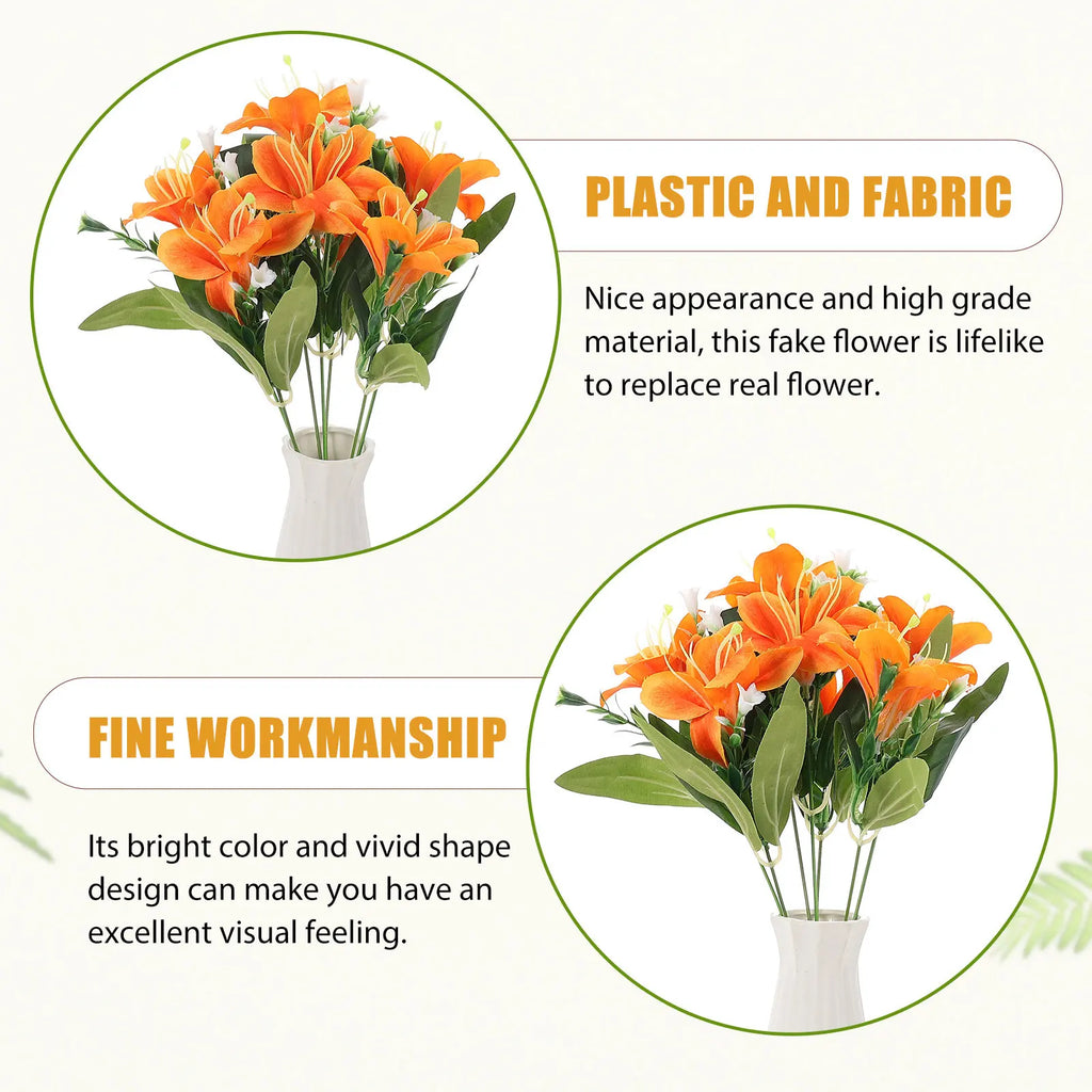 Tall Artificial Indoor Decoration Flower Fake Arrangements Floral