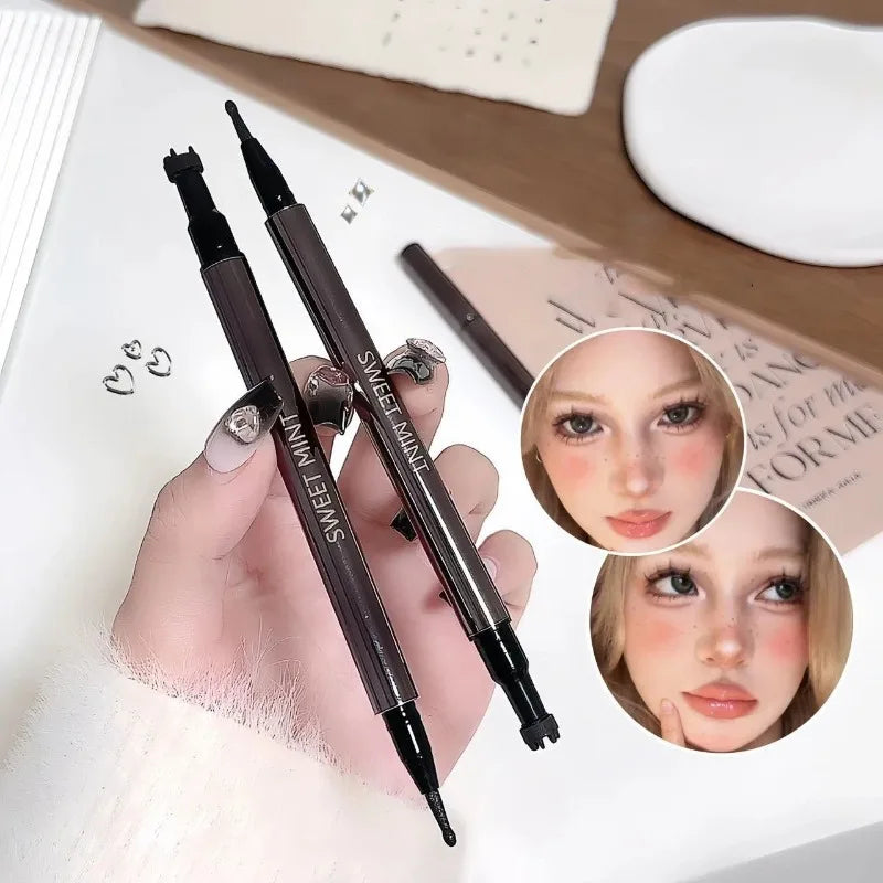 Freckle Stamp Makeup Pen Waterproof Natural Lifelike Fake Freckles