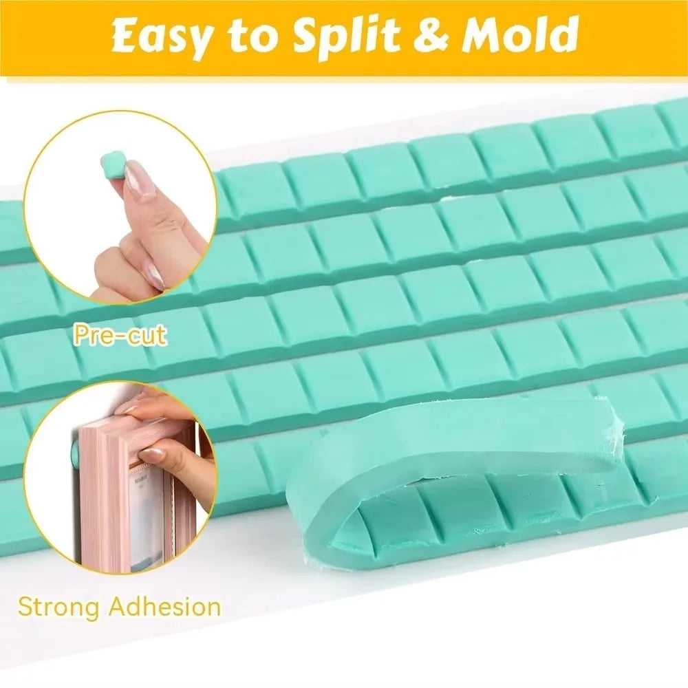 30 48 Reusable Adhesive Clay Nail Practice Tool Multifunctional Glue Zpaxo