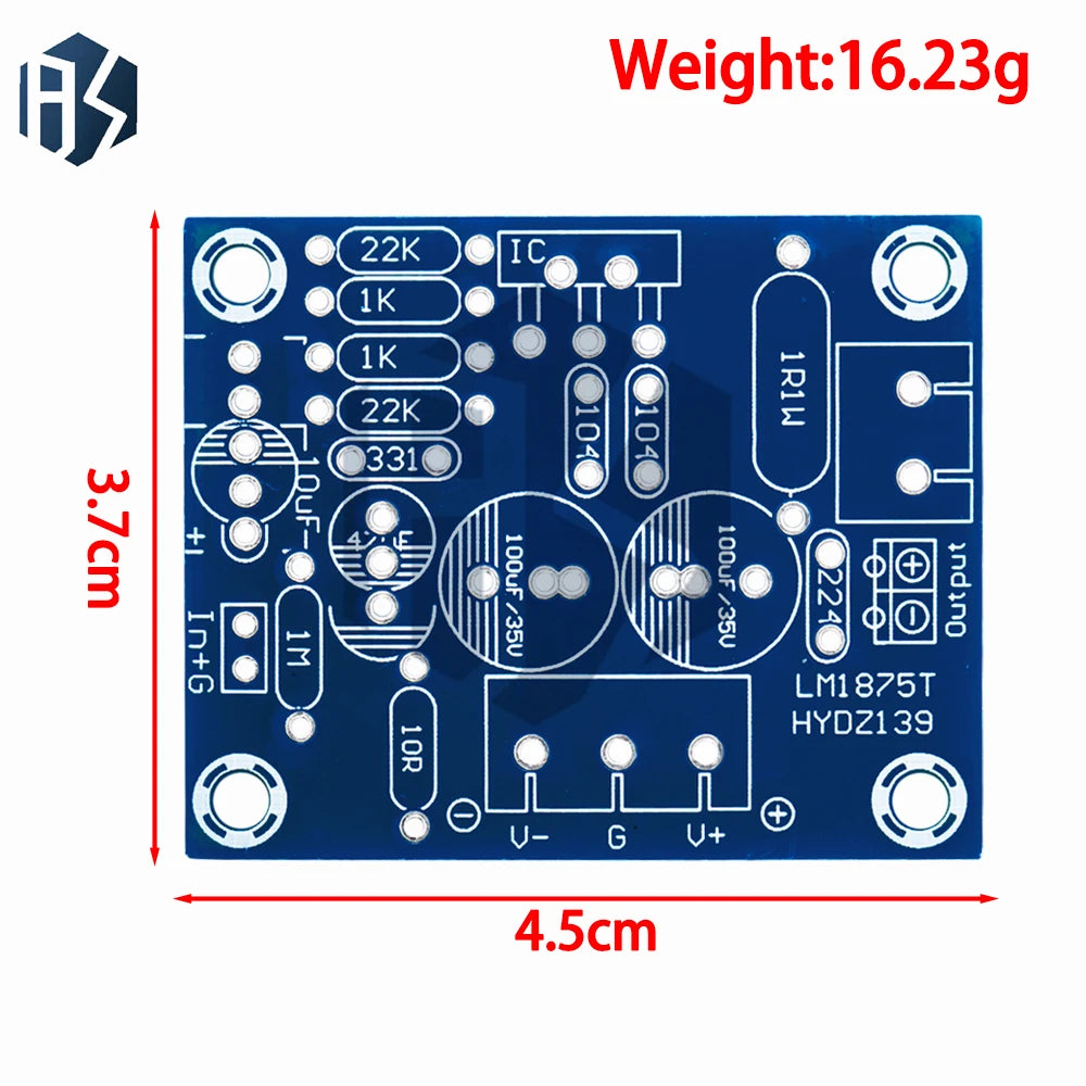 LM1875T Mono Boom Level Power 30W Amplifier Board Speaker PCB Zpaxo