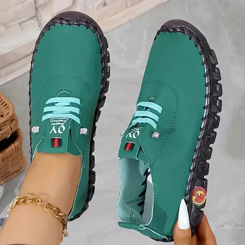 Women Sneakers 2024 Spring Summer Loafers Soft-soled Roman Breathable