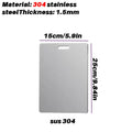 Double-Sided Stainless Steel Cutting Board | Kitchen & BBQ