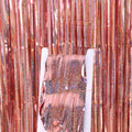 Gold Foil Curtain Fringe Pink Backdrop Party Back Drop Photo Booth