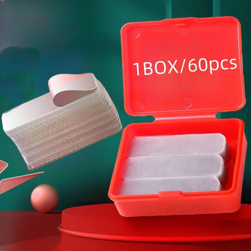 The opposite side of the double-sided sticker [red] 60 pieces/box Zpaxo red