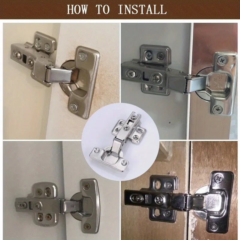 Cupboard Hinges Full Overlay Soft Close Cold Rolled Steel 95 105