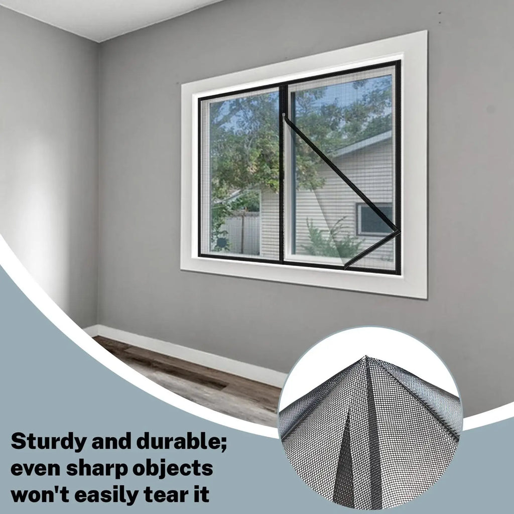 Self Adhesive Window Screen Mesh Worm Prevention Door Homeowners