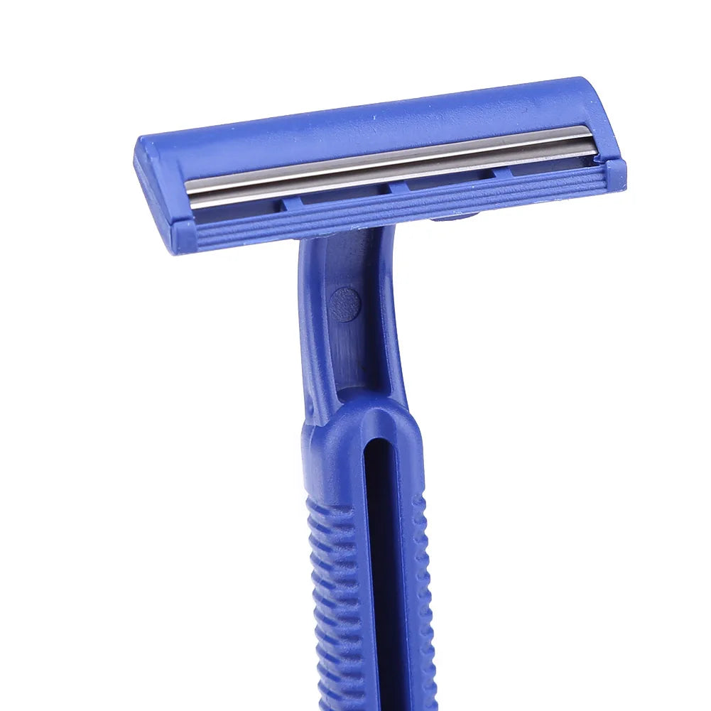 100- Disposable Whiskers Shaving Shavers Stainless Body Trimmer 2 Zpaxo