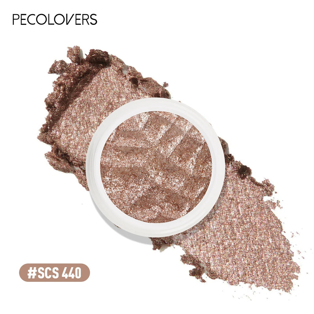 Single Color Easy To Apply High-gloss Eyeshadow Mashed Potato Mashed Mirror Pearlescent Glitter Eyeshadow Palette Zpaxo 09