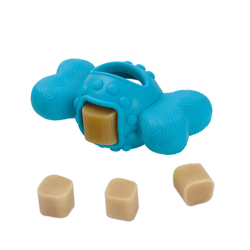 Chew-resistant Durable Dog Toy Interactive Supports Dispenser