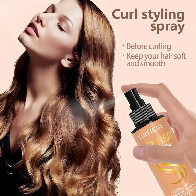 YUITIKUE Silky Hair Spray – Silk Care Heat Protection Spray Heat Protection Spray Zpaxo