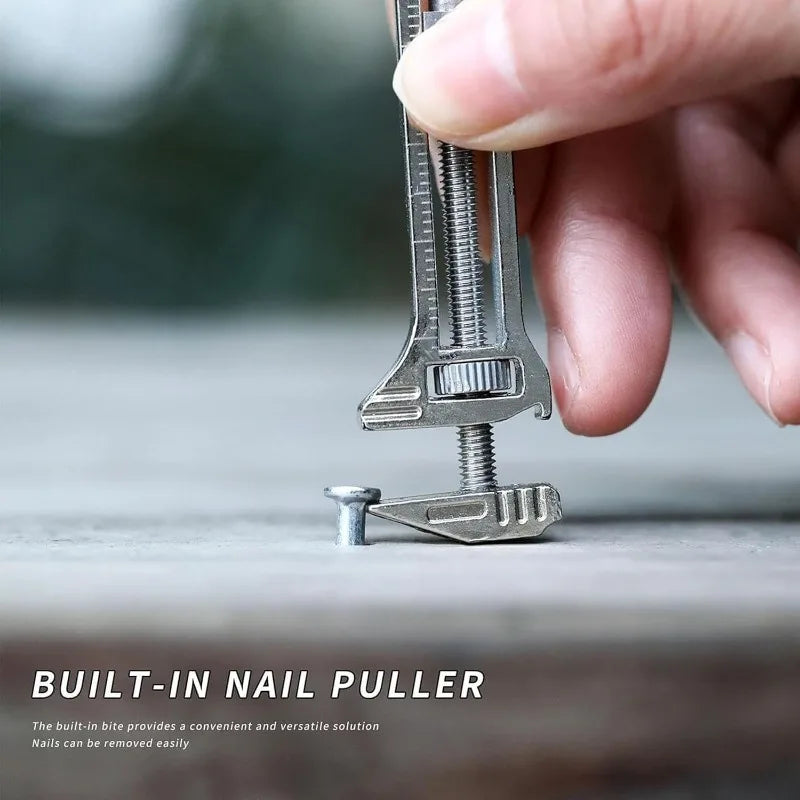 Titanium Alloy Mini Multitool Wrench & Bottle Opener EDC